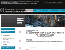 Tablet Screenshot of odcecsavona.com